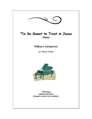 'Tis So Sweet to Trust in Jesus piano sheet music cover Thumbnail